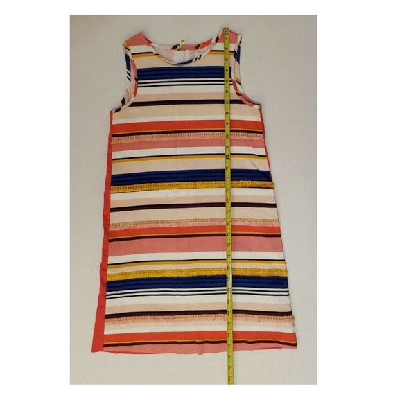 KATE SPADE GIRLS BERBER STRIPED DRESS - SIZE 152 12Y - COLORFUL - Picture 4 of 5